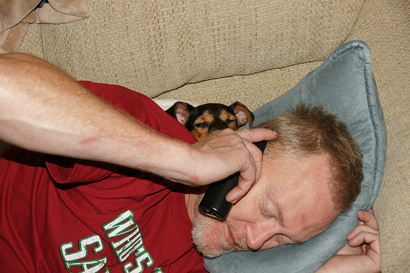 Who's on the phone?